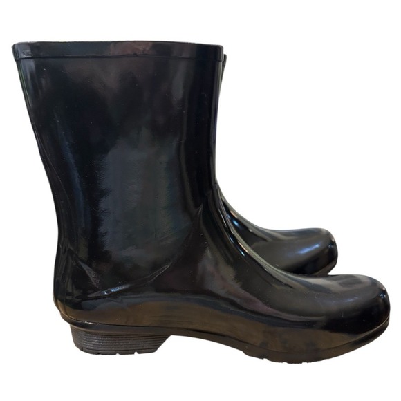 chooka Shoes - Chooka Women's Polished Mid Rain Boot Black Size 11
